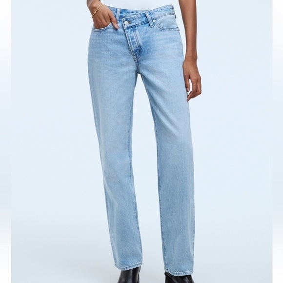 Madewell Low-Slung Straight Jeans Sevilla wash - Picture 2 of 8